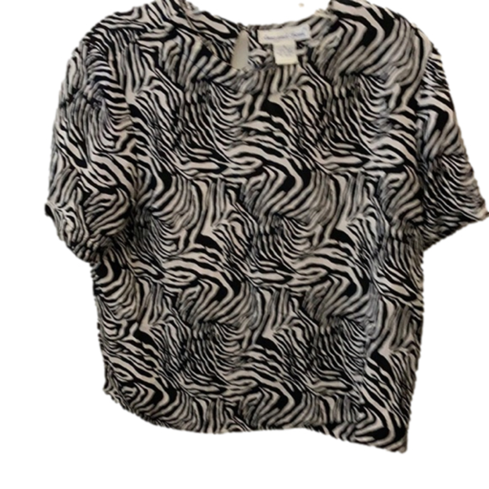 FINAL MARKDOWN Anna and frank silk suit top small